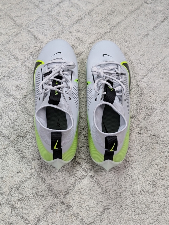 Nike Vapor Edge Pro 360 2 Platinum Green Football Cleats Mens Size 13 DA5456-004 main image 5